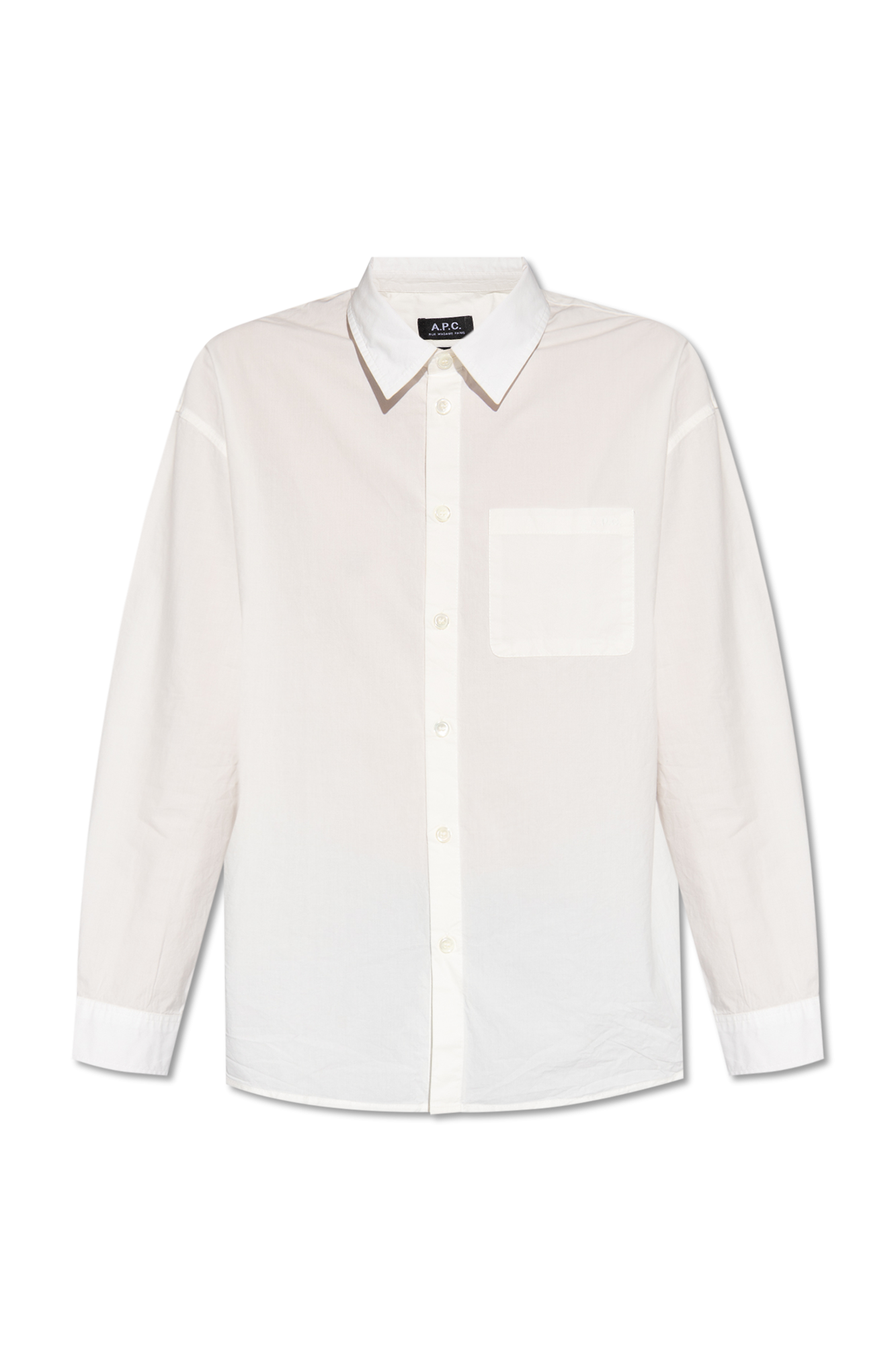 White Boyfriend shirt A.P.C. Nashville Predators 6 Shea Weber